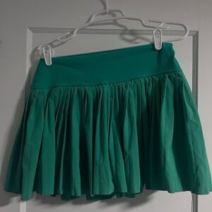Aerie Emerald Green A-Line Skirt